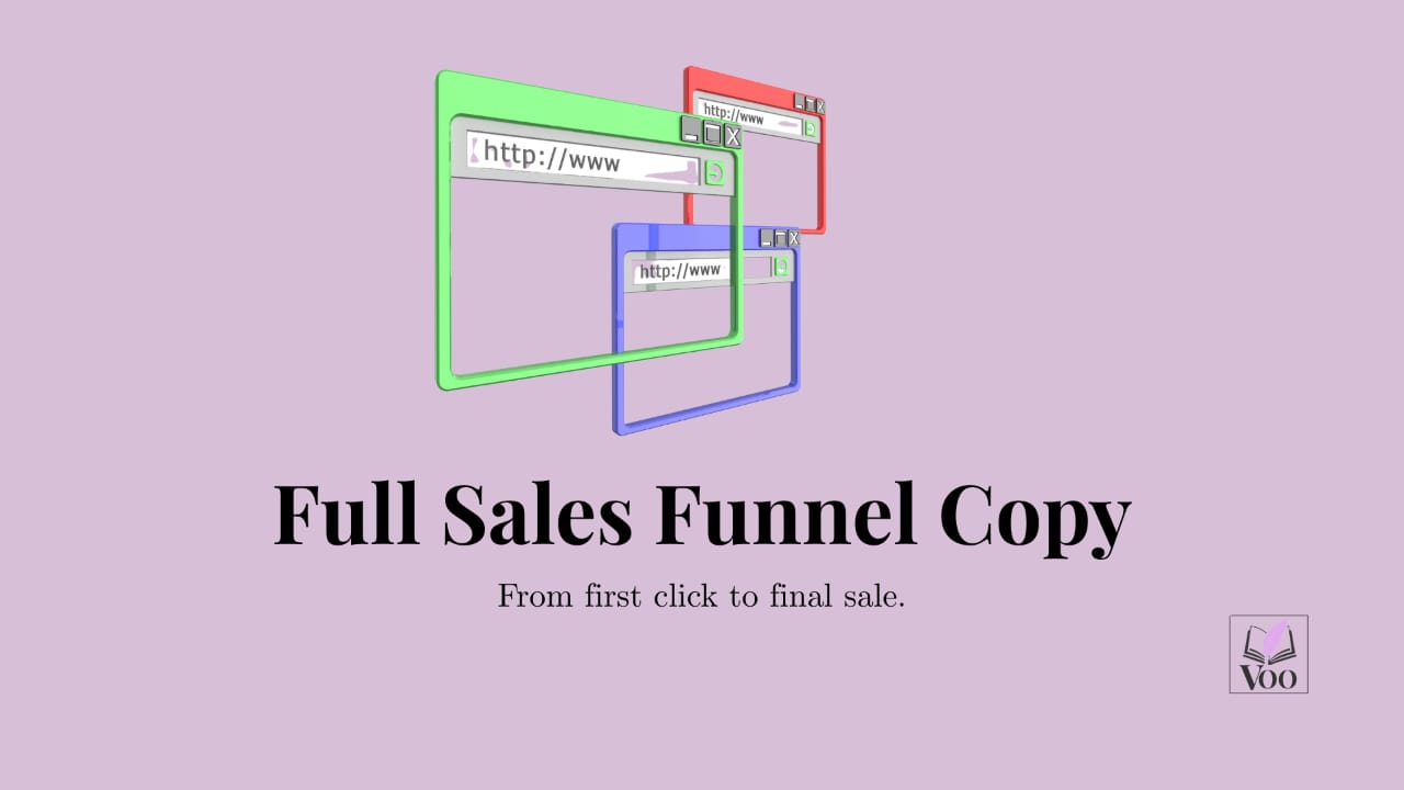 Full Sales Funnel Copy